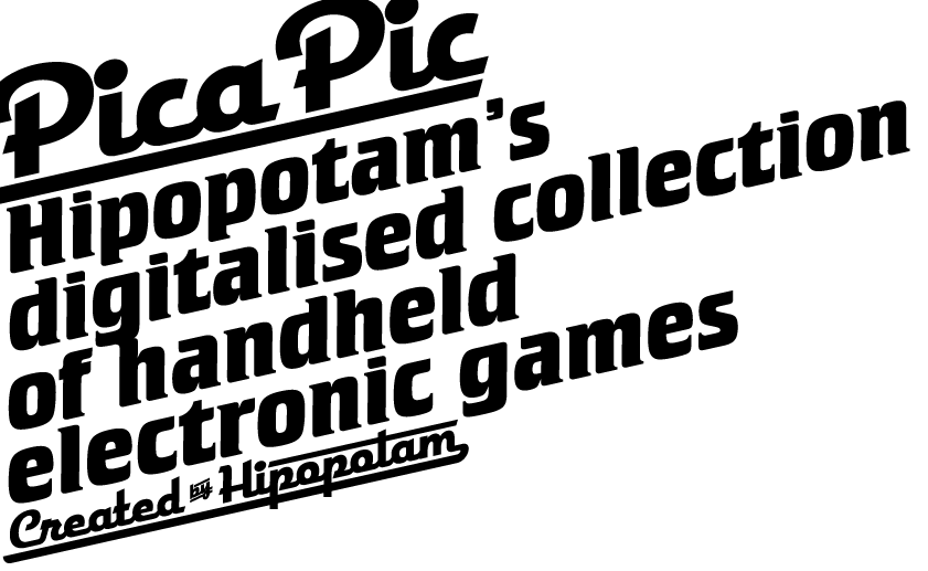 Hipopotam's digitalised collection of handheld electronic games